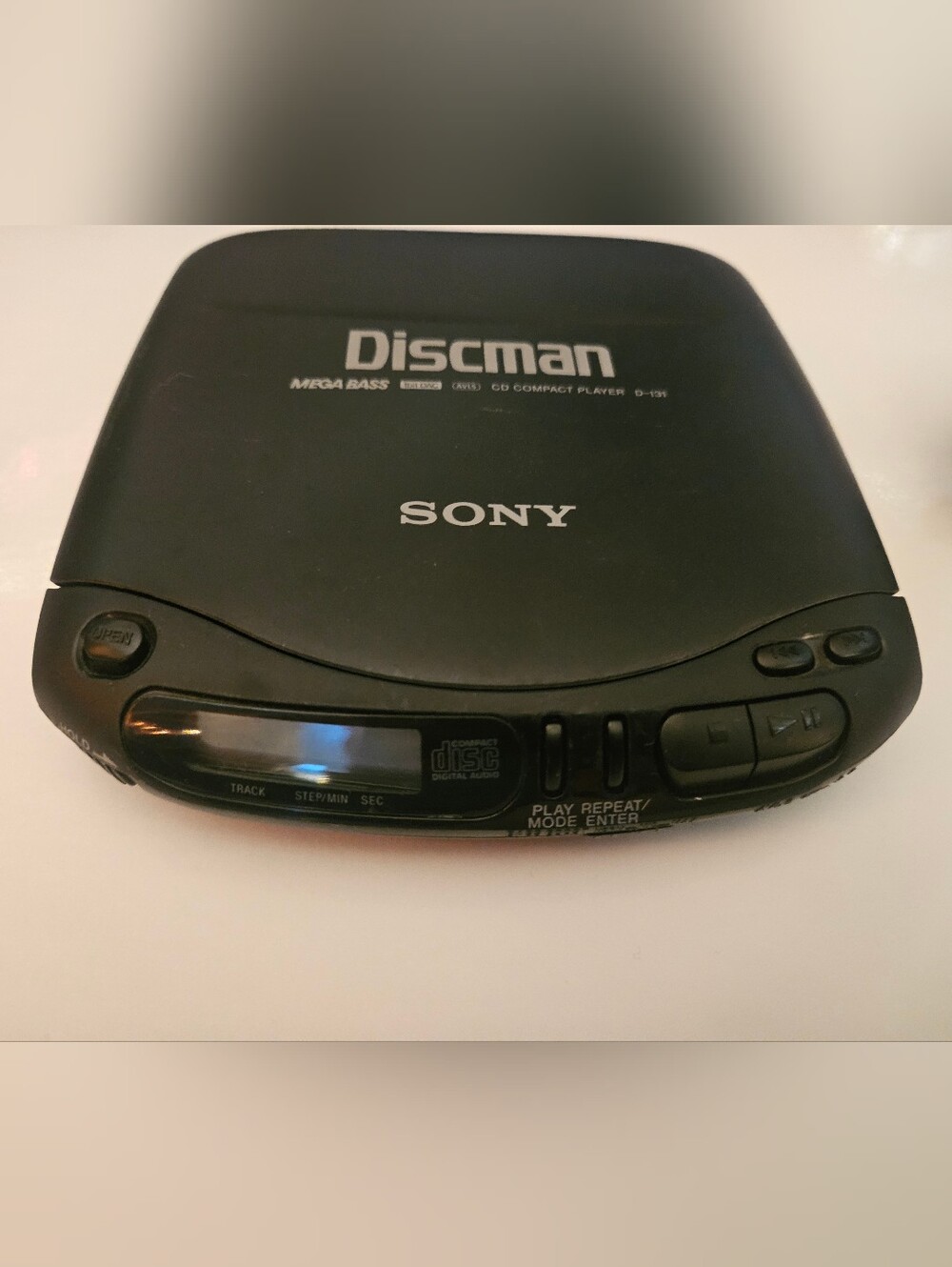 Sony Black Discman Portable CD Player